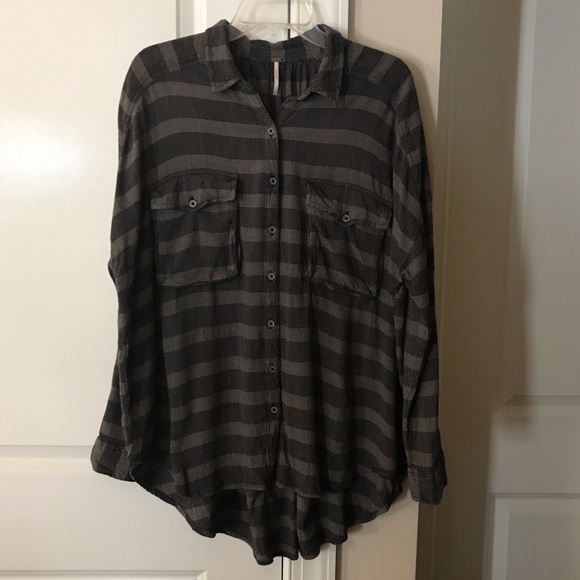 Free People Fawn Over You Button Down - Picture 2 of 6